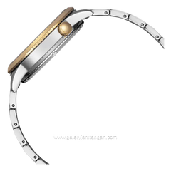 CITIZEN MECHANICAL NH9136-88A Dual Tone Dial Beige Open Heart Stainless Steel