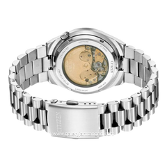 CITIZEN TSUYOSA NJ0150-81E Silver Dial Hitam Automatic Stainless Steel