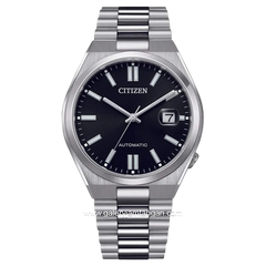 CITIZEN TSUYOSA NJ0150-81E Silver Dial Hitam Automatic Stainless Steel