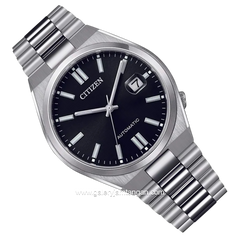 CITIZEN TSUYOSA NJ0150-81E Silver Dial Hitam Automatic Stainless Steel