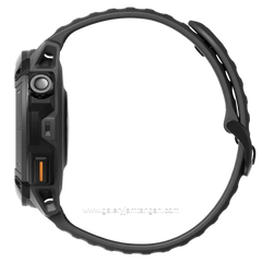 Coros Nomad Dark Grey Silicone Strap