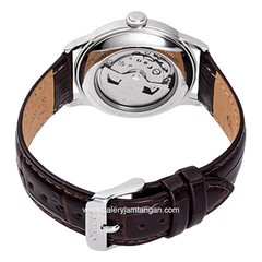 ORIENT BAMBINO 38 MM RA-AC0M04Y30B Automatic Brown Silver Dial Beige Leather Strap