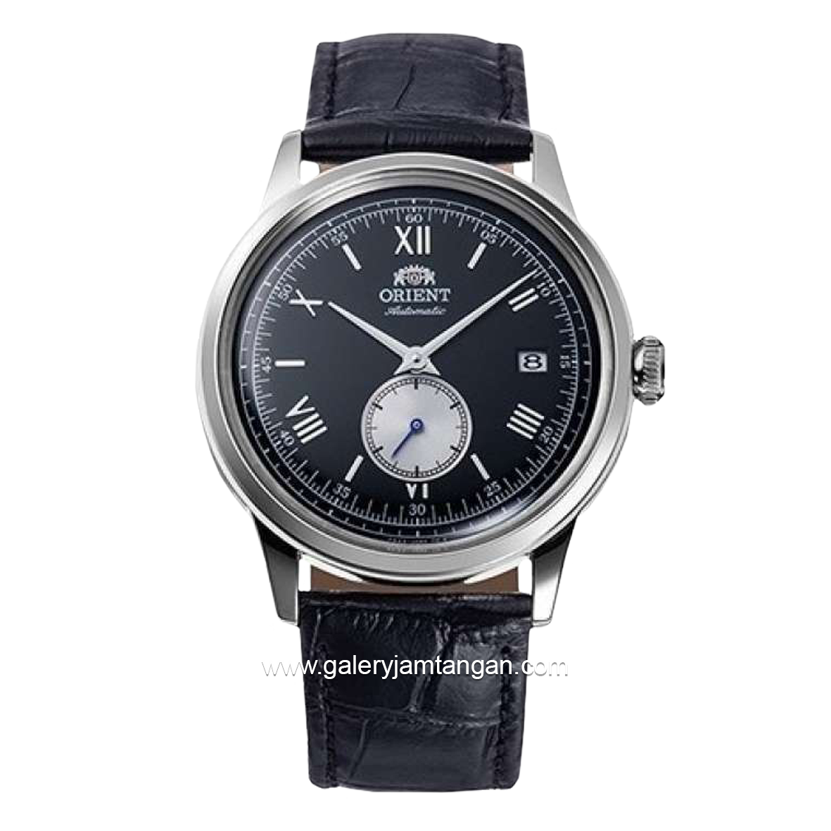 ORIENT BAMBINO VERSION 2 RA-AP0101B30B Automatic Black Silver Leather Strap