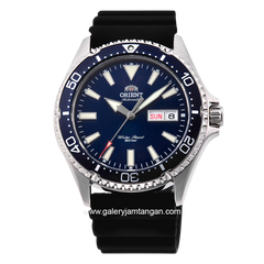 ORIENT KAMASU RA-AA0006L39B Automatic Black Dial Blue Rubber Strap