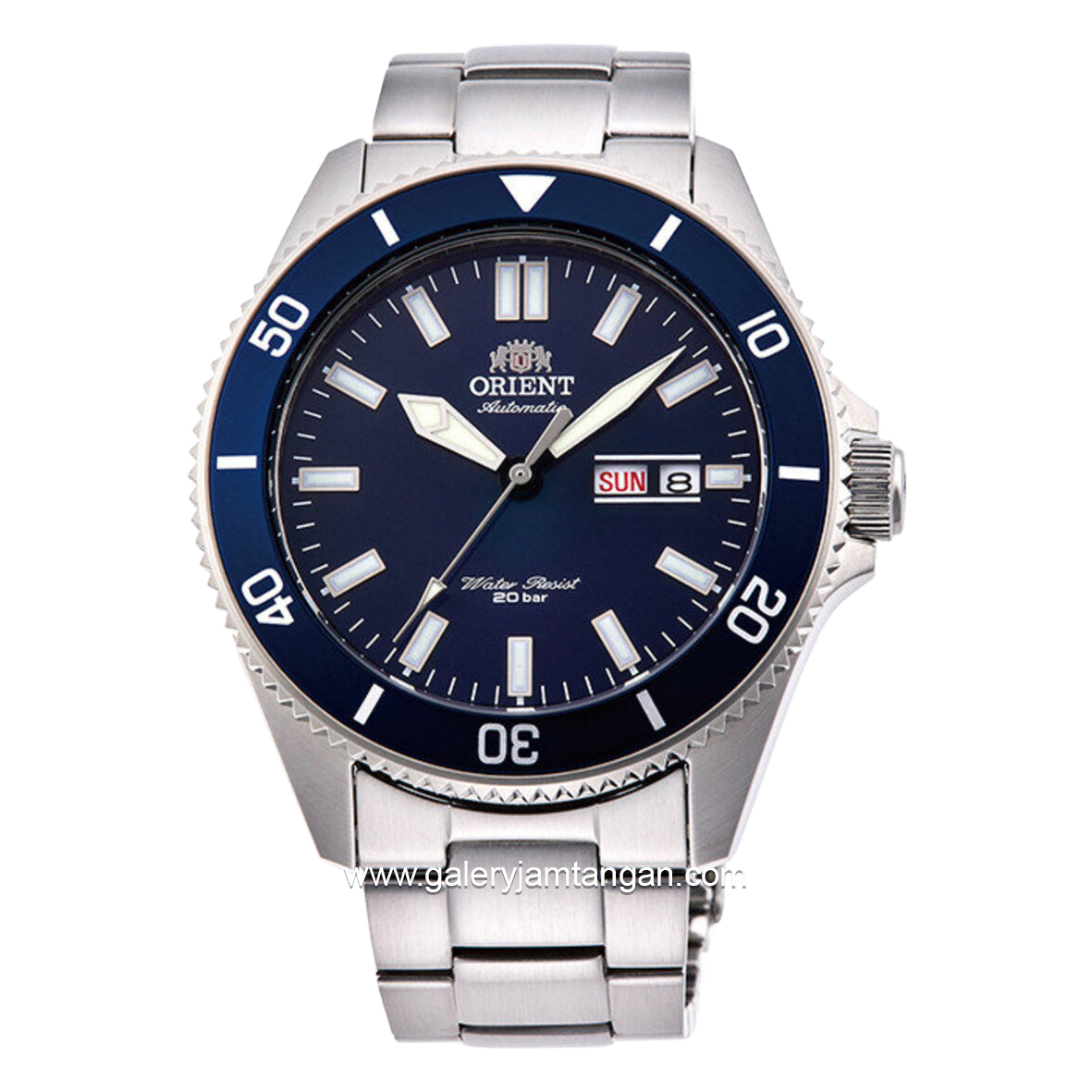 ORIENT KANNO RA-AA0009L39B Automatic Silver Dial Blue Stainless Steel