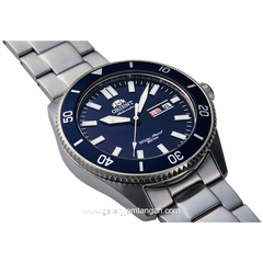 ORIENT KANNO RA-AA0009L39B Automatic Silver Dial Blue Stainless Steel