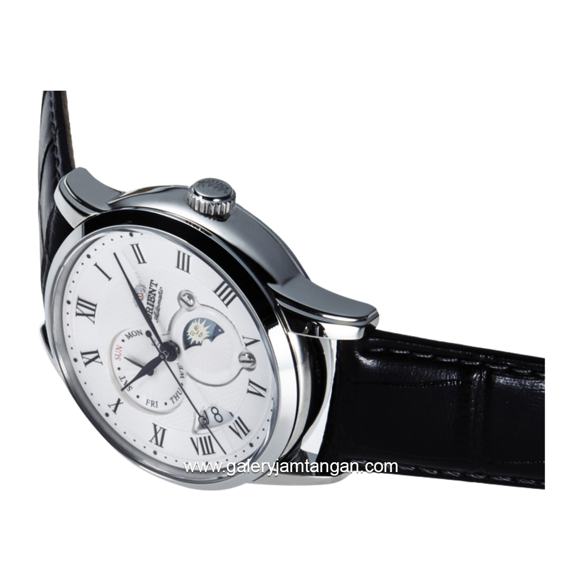 ORIENT RA-AK0008S30B SUN & MOON Automatic Leather Strap