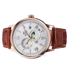 ORIENT RA-AK0801S30B SUN & MOON Automatic Leather Strap