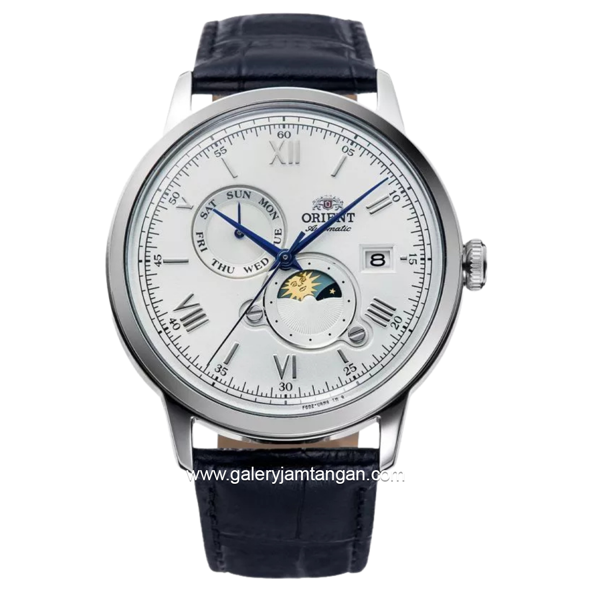 ORIENT RA-AK0802S30B SUN & MOON Automatic Leather Strap