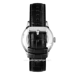 ORIENT BAMBINO VERSION 2 RA-AP0104S30B Automatic Black Silver Dial White Leather Strap