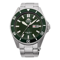 ORIENT KANNO RA-AA0914E39B Automatic Silver Dial Green Stainless Steel