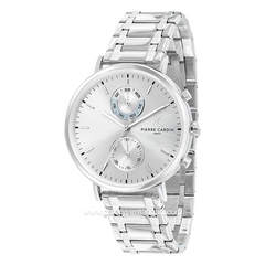 PIERRE CARDIN BONNE NOUVELLE MEN-CBN.3058 Silver Dial Silver Stainless Steel