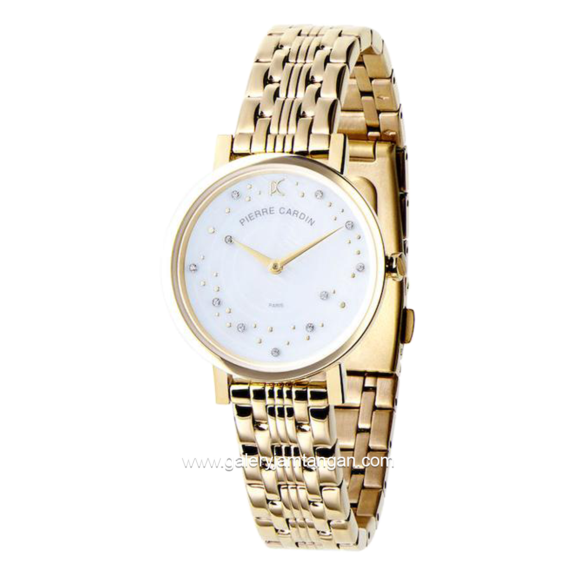 PIERRE CARDIN CANAL ST.MARTIN C-CCM.0546 Gold Dial White Stainless Steel