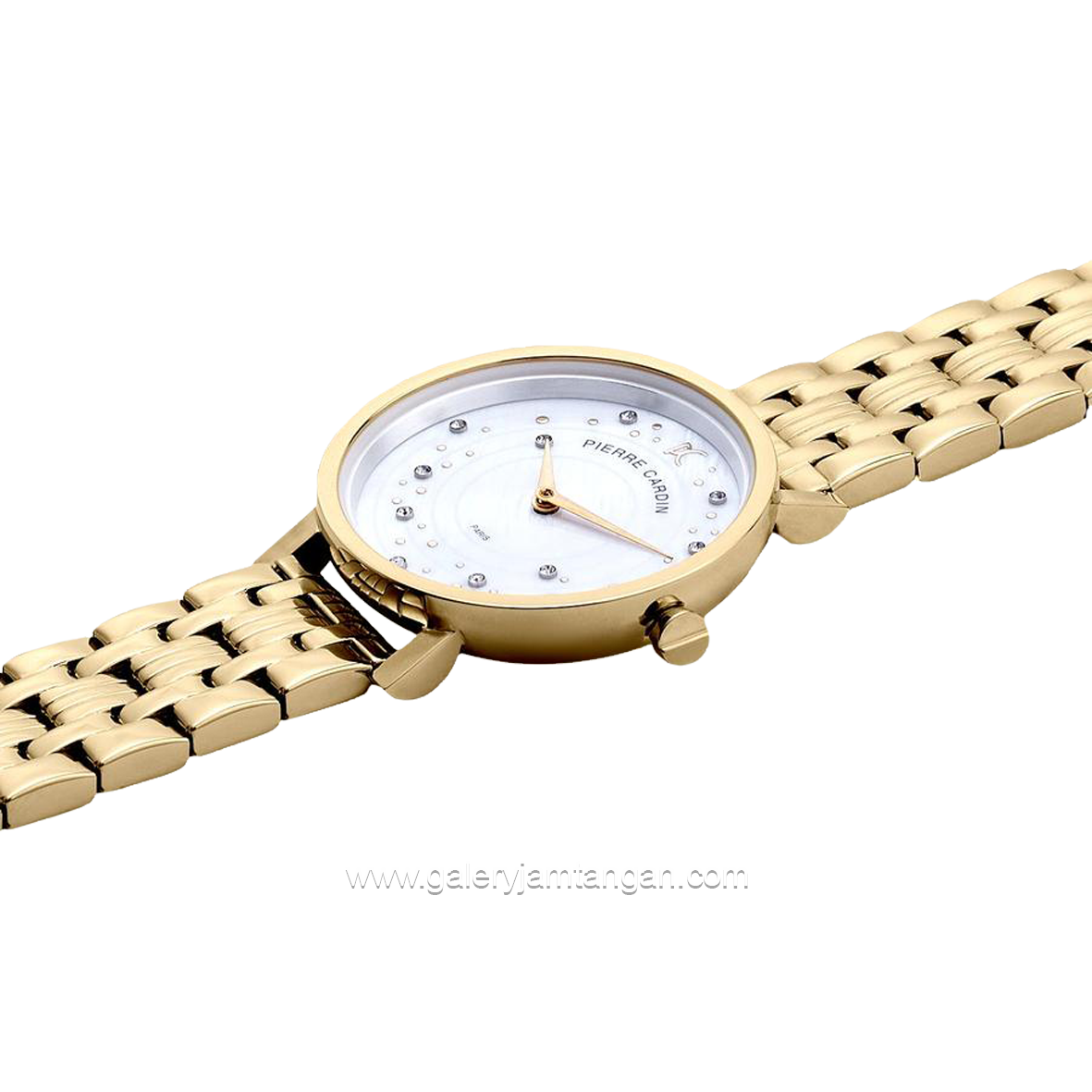 PIERRE CARDIN CANAL ST.MARTIN C-CCM.0546 Gold Dial White Stainless Steel