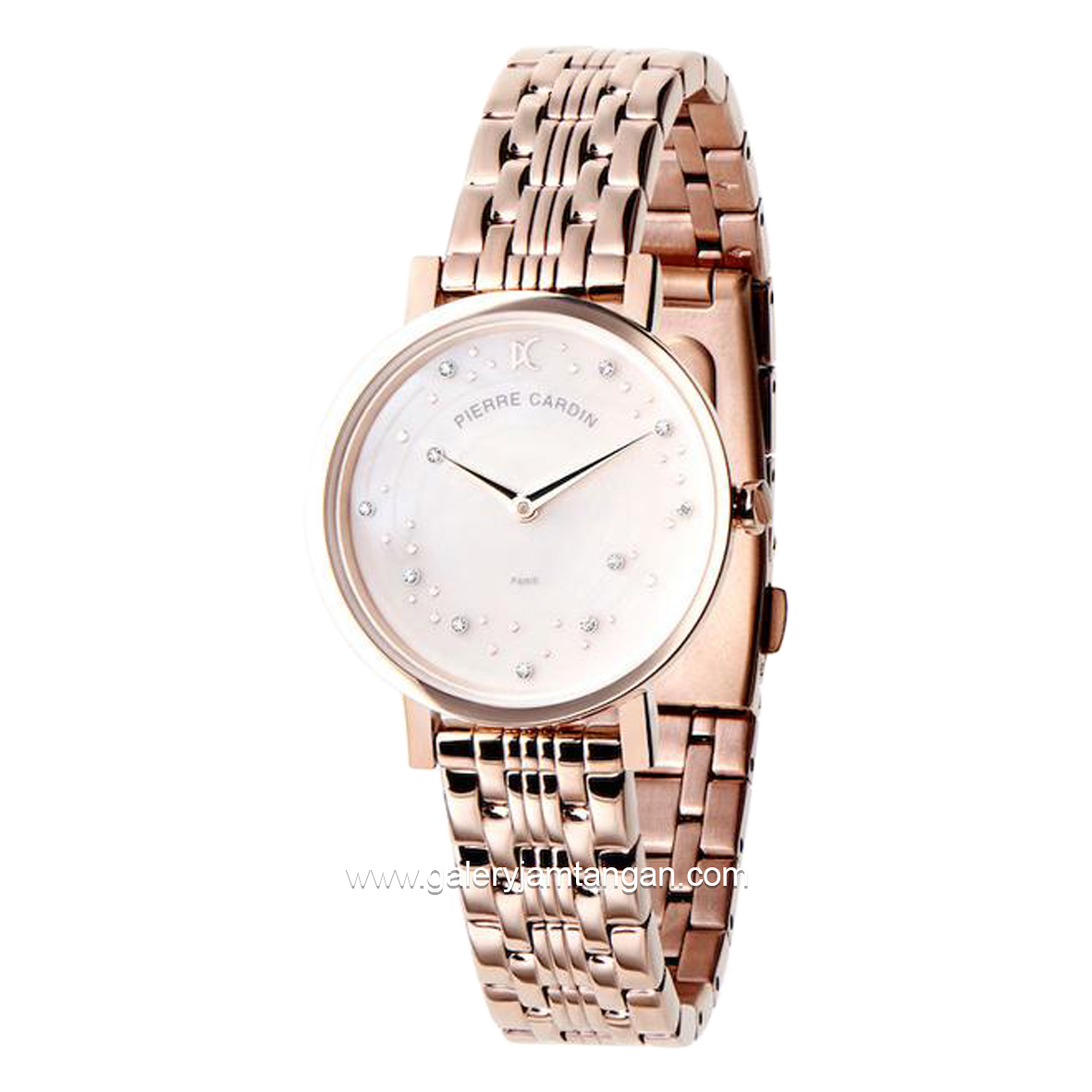 PIERRE CARDIN CANAL ST.MARTIN C-CCM.0549 Pink Dial White Stainless Steel