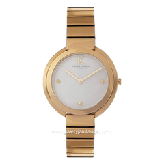 PIERRE CARDIN MONTMARTRE W-CMC.8005 Gold Dial White Stainless Steel