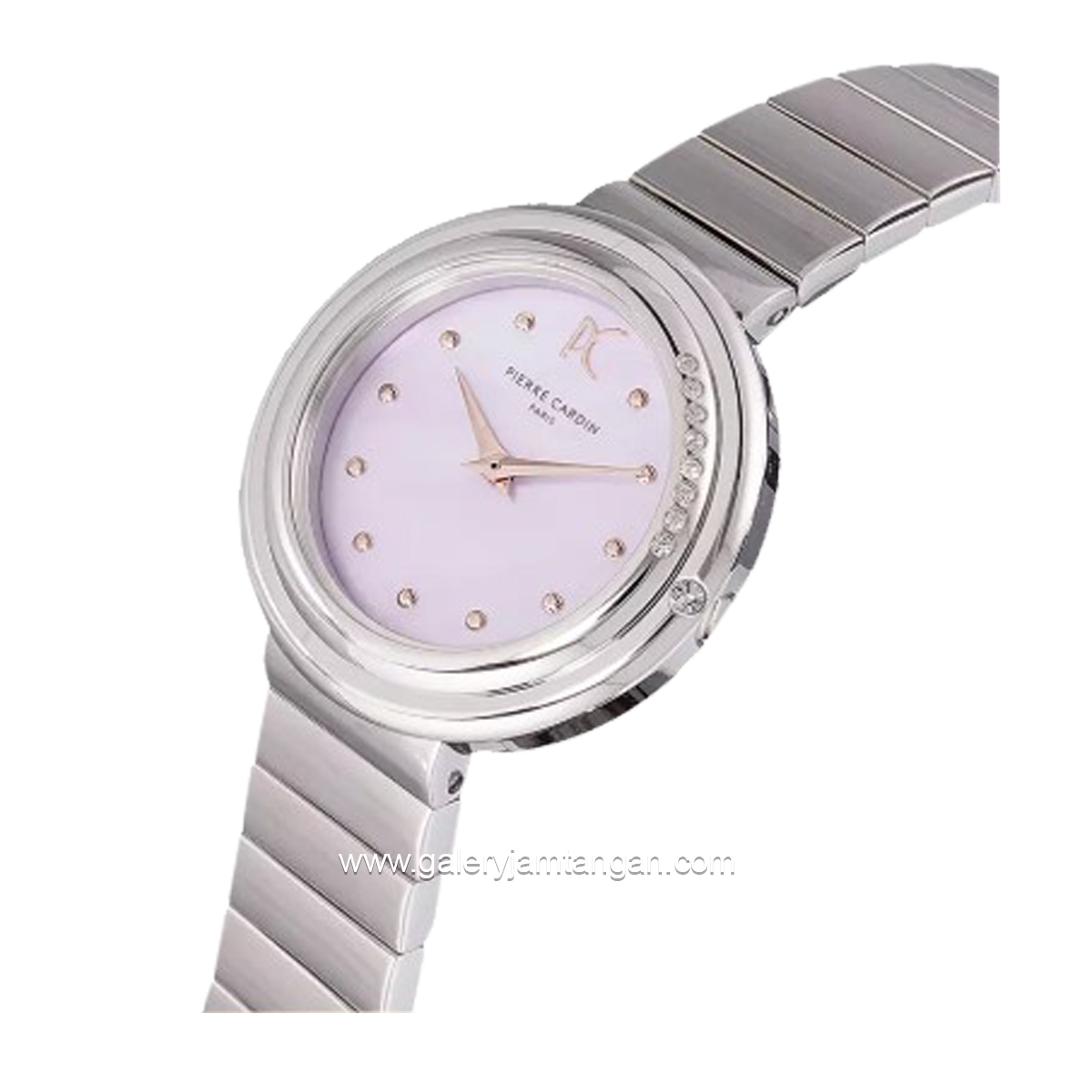 PIERRE CARDIN PASSY METEORE CF.1010.MS.2 Silver Dial Lilac Stainless Steel