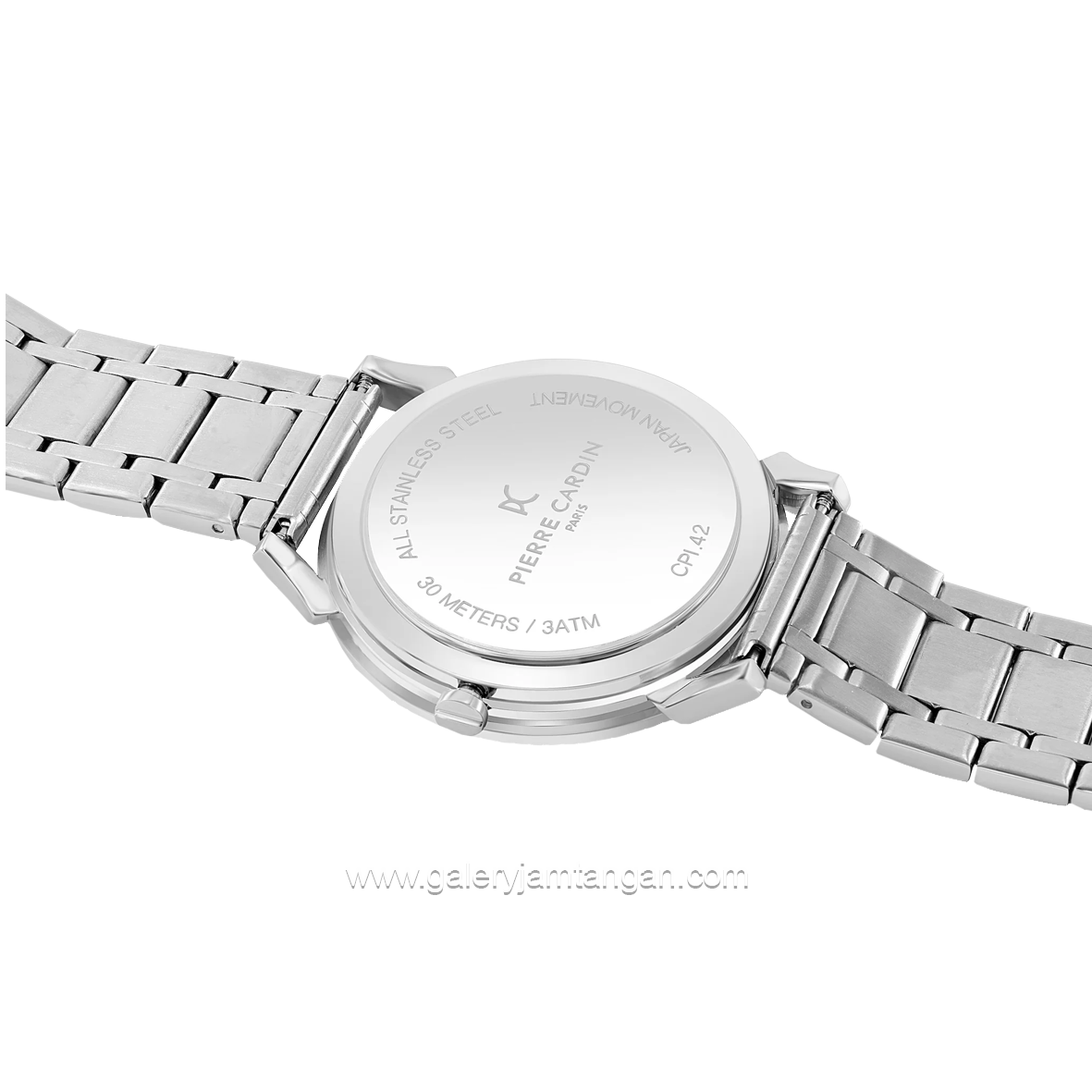 PIERRE CARDIN PIGALLE MEN-CPI.2128 Silver Dial White Stainless Steel