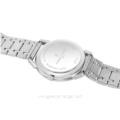 PIERRE CARDIN PIGALLE MEN-CPI.2128 Silver Dial White Stainless Steel