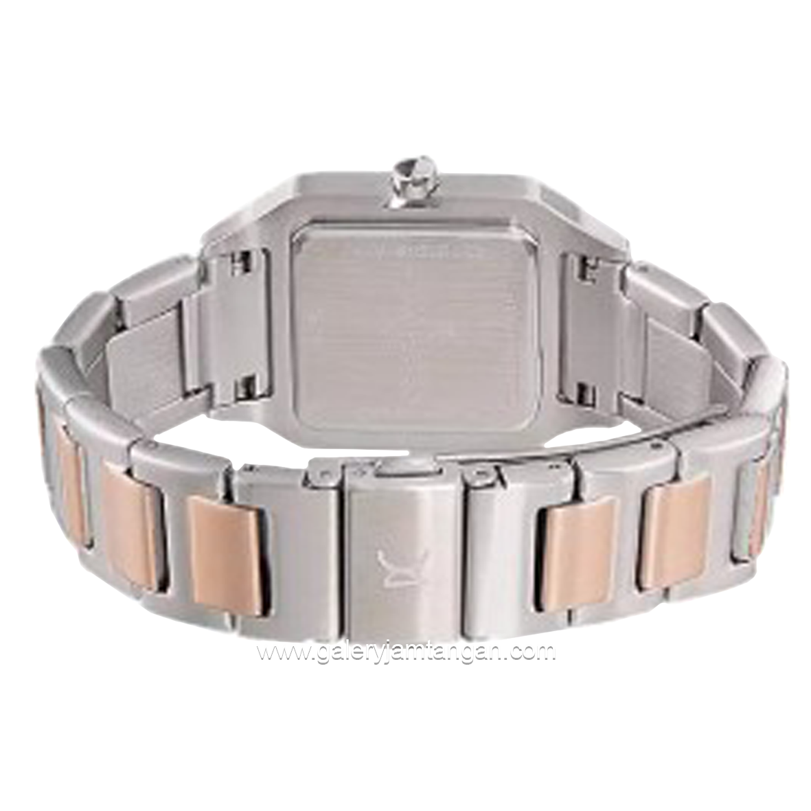 Pierre Cardin MENILMONTANT CARRE CF.1011.MU.1 Silver Rosegold Dial pInk Stainless Steel