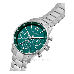 PIERRE CARDIN MONTROUGE PRIM M-CMR.1007 Silver Dial Green Stainless Steel