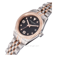 Pierre Cardin OPERA TIMBRE CF.1012.MU.1 Silver Rosegold Dial Black Stainless Steel