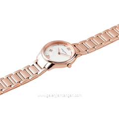 Pierre Cardin VIVIENNE TREFLE CF.0901.SC.RG Rosegold Dial White Stainless Steel Free Gelang