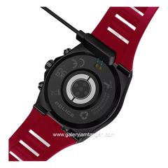 POLICE MY.AVATAR.2 PEIUN00003X2 Smartwatch Black Red Silicone + Extra Strap