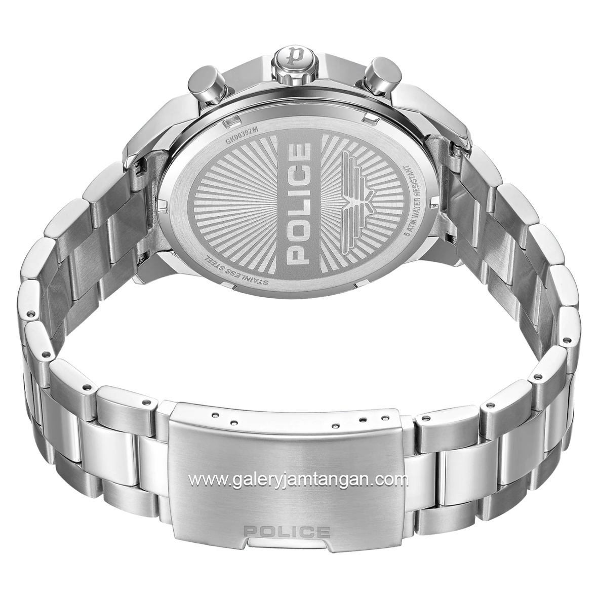 POLICE KISMET PEWJK2195140M Silver Dial Blue Stainless Steel Strap
