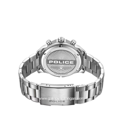 POLICE PEWGK0053901 SOUL Watch Silver Dial Blue Stainless Steel