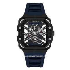 POLICE PEWGM0072001 DISRUPTOR1 Navy Black Rubber Strap