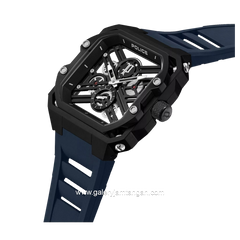 POLICE PEWGM0072001 DISRUPTOR1 Navy Black Rubber Strap