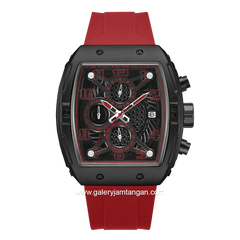 POLICE PEWGO0063105 COSWIG Red Black Rubber Strap