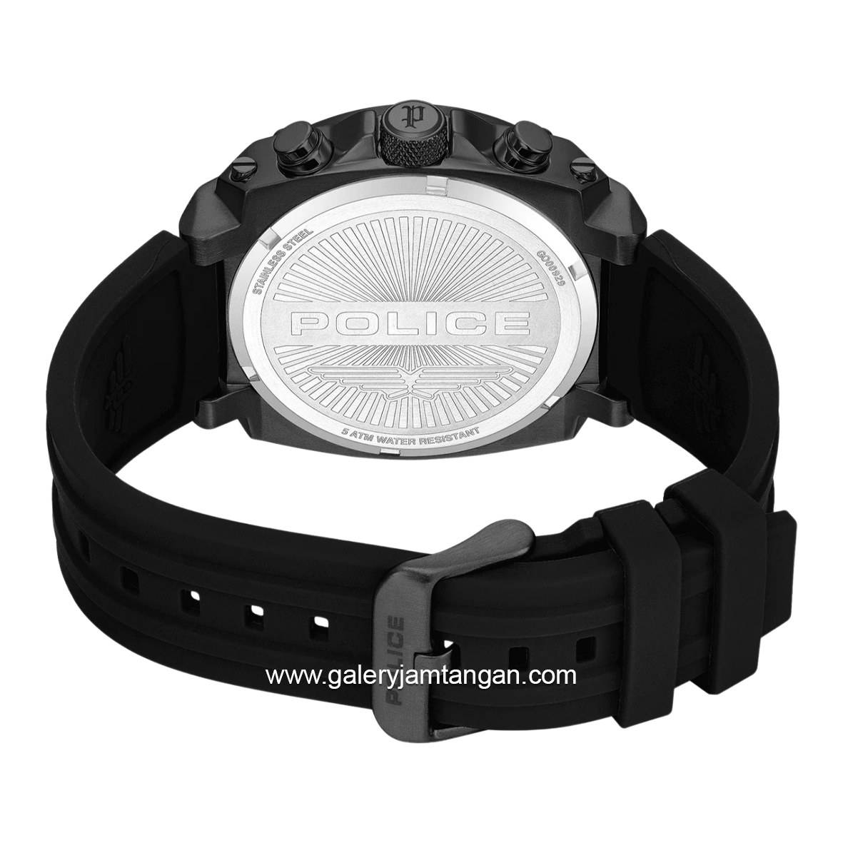 POLICE NORWOOD PEWGO0092901 Chronograph Black Silicone Strap