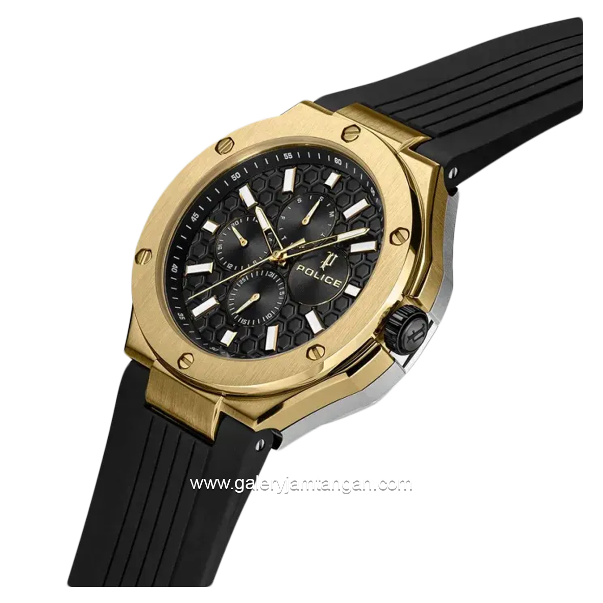 POLICE PEWGQ0081901 Dual Watch Silicone Strap