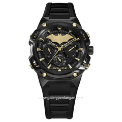 POLICE BATMAN PEWGQ0089902 Limited Edition Black Gold Rubber Strap