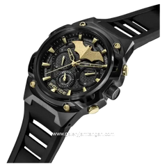 POLICE BATMAN PEWGQ0089902 Limited Edition Black Gold Rubber Strap