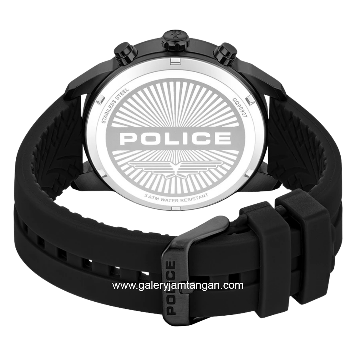POLICE NEIST PEWGQ0092701 Chronograph Black Silicone Strap