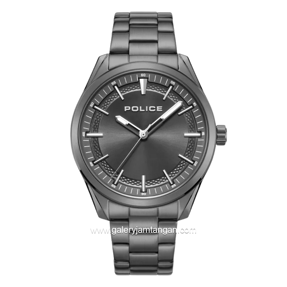 POLICE GRILLE PEWJG0018206 Chronograph Black Gunmetal Stainless Steel Strap