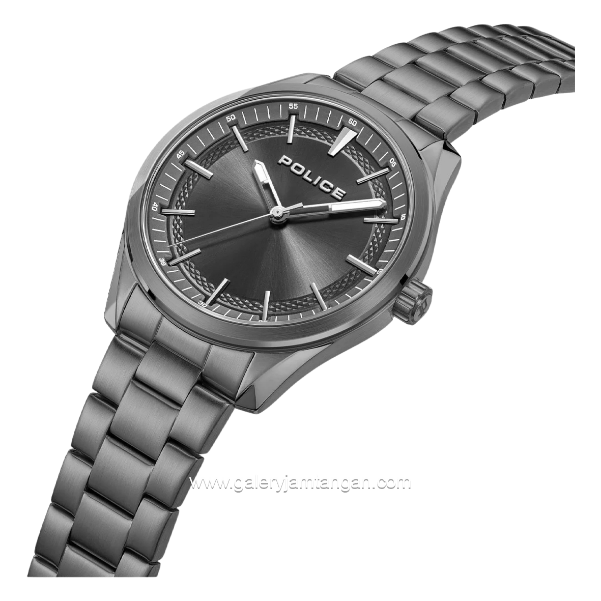 POLICE GRILLE PEWJG0018206 Chronograph Black Gunmetal Stainless Steel Strap