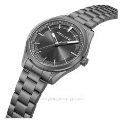 POLICE GRILLE PEWJG0018206 Chronograph Black Gunmetal Stainless Steel Strap