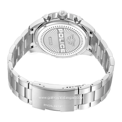 POLICE PEWJK2227805 Silver Dial White Stainless Steel