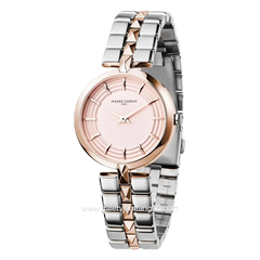 PIERRE CARDIN MADELEINE CF.0703.SU.RG Silver Rosegold Dial Pink Stainless Steel