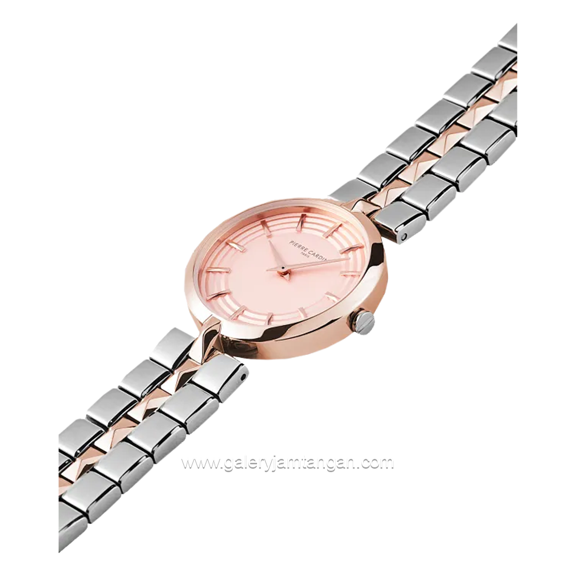 PIERRE CARDIN MADELEINE CF.0703.SU.RG Silver Rosegold Dial Pink Stainless Steel