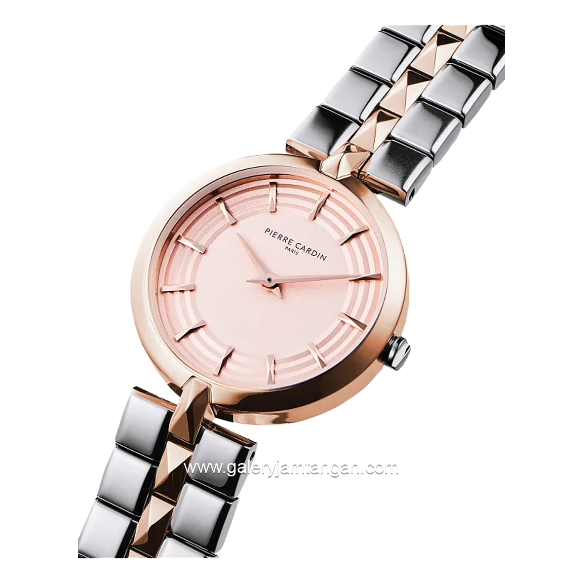 PIERRE CARDIN MADELEINE CF.0703.SU.RG Silver Rosegold Dial Pink Stainless Steel