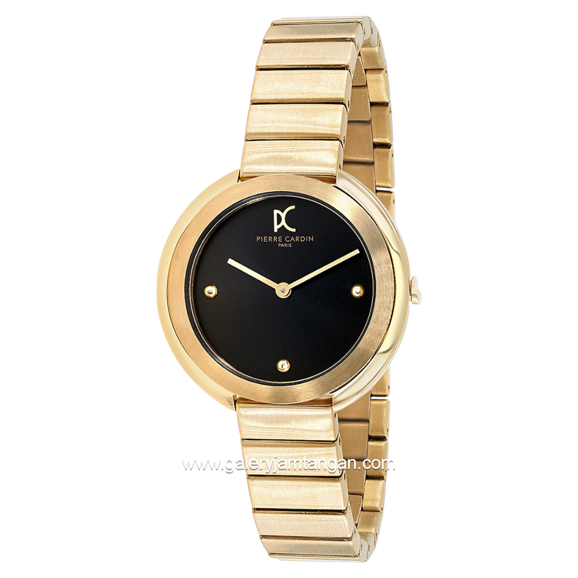 PIERRE CARDIN MONTMARTRE CMC.8003 Gold Dial Black