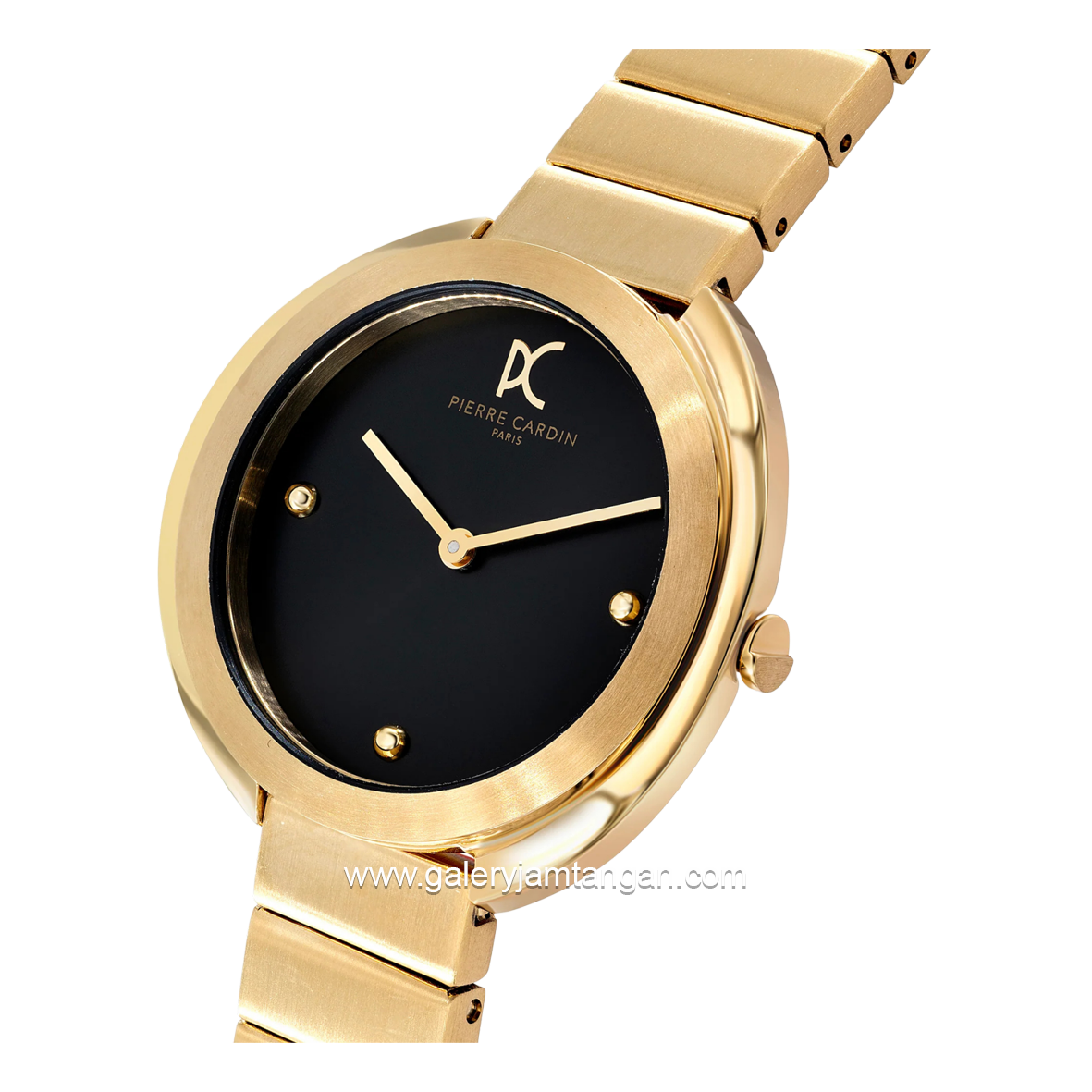 PIERRE CARDIN MONTMARTRE CMC.8003 Gold Dial Black