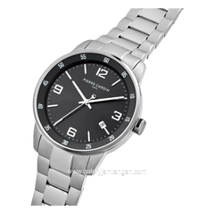 PIERRE CARDIN MONTROUGE CMR.0005 Silver Dial Black Stainless Steel