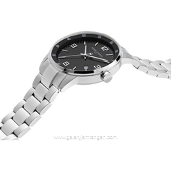 PIERRE CARDIN MONTROUGE CMR.0005 Silver Dial Black Stainless Steel