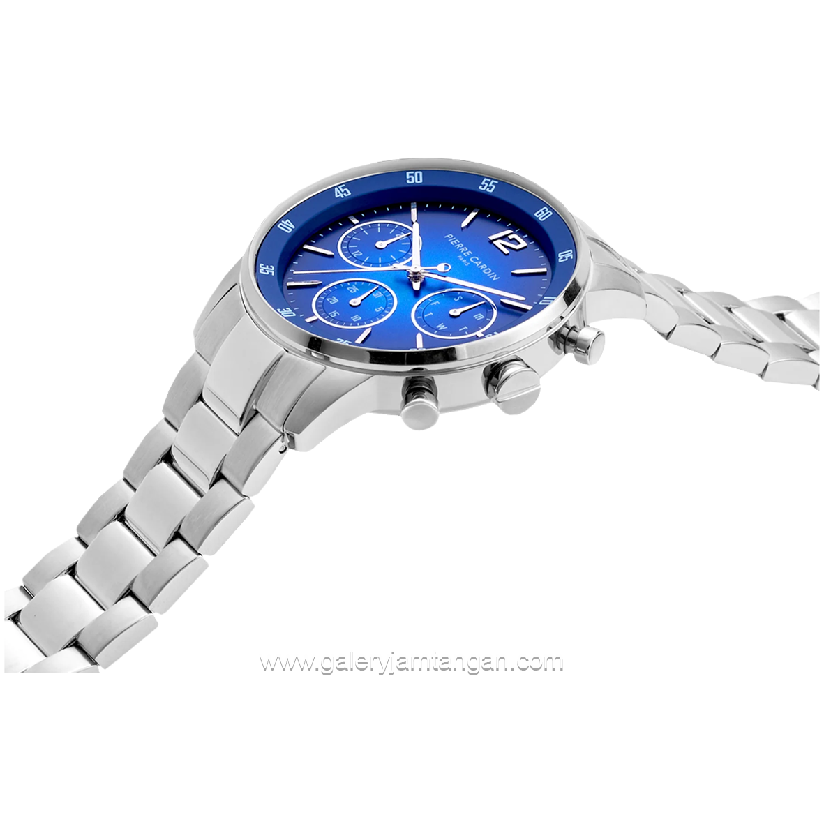 PIERRE CARDIN MONTROUGE PRIM  CMR.1001 Silver Dial Blue Stainless Steel